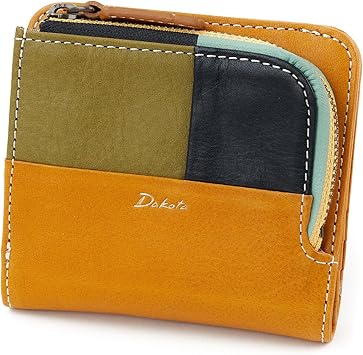 Dakota 二つ折り財布 マスタード Amazon | [ダコタ] 二つ折り財布 本革 レディース マスタード DA-31620